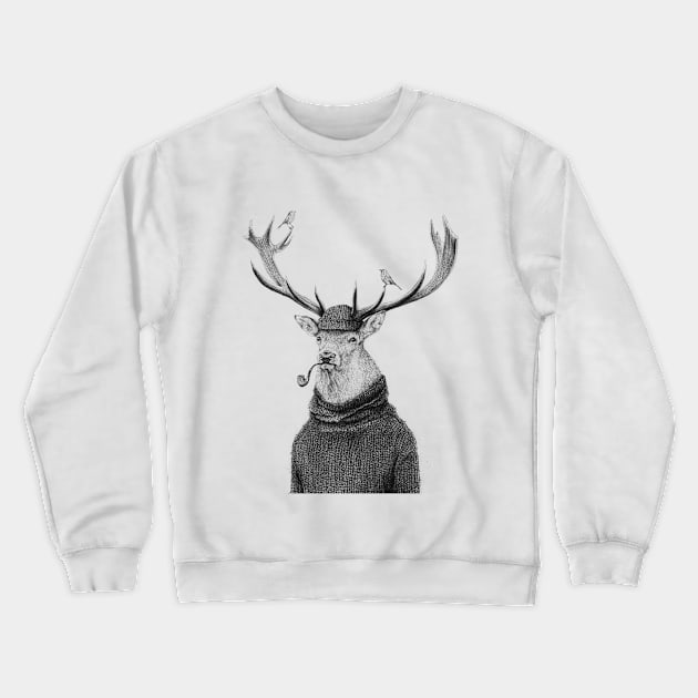 Wild Thinking Crewneck Sweatshirt by mikekoubou